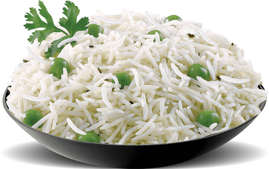 Cooked Rice in Plate